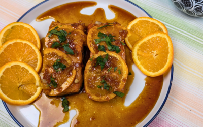 OVEN BAKED ORANGE SALMON